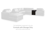 Modmax II Sectional with Chaise and Storage Consoles - Furniture City (CA)l
