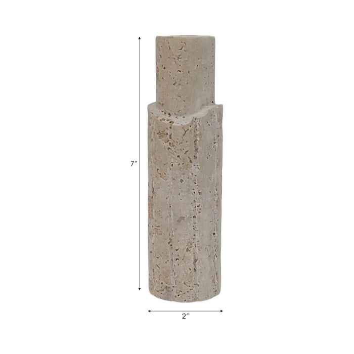 7x2-raw-edge-travertine-taper-holder-tan-8