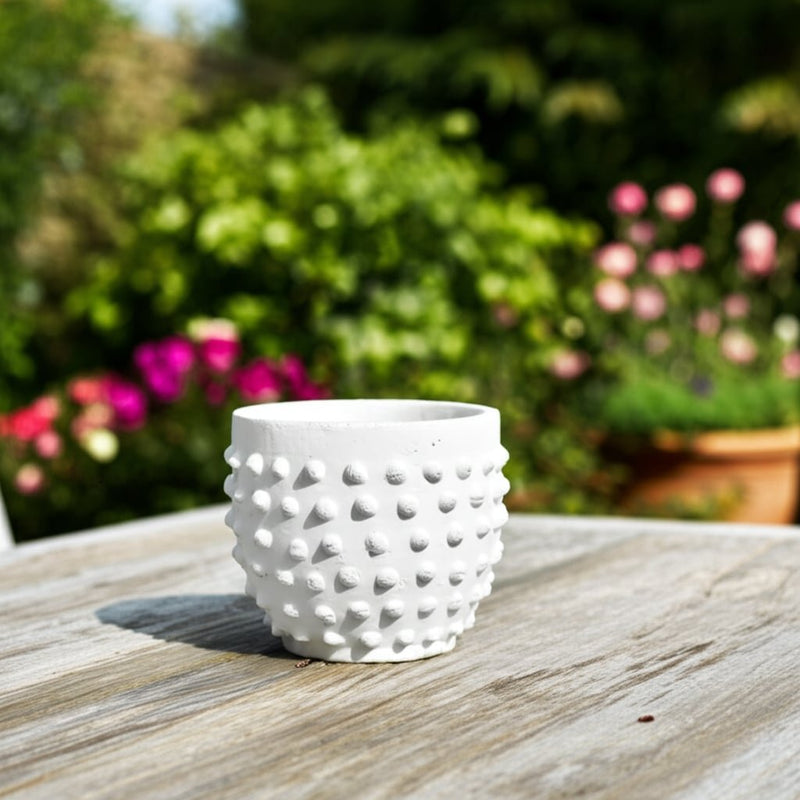 8-bubble-rough-finish-planter-white-13