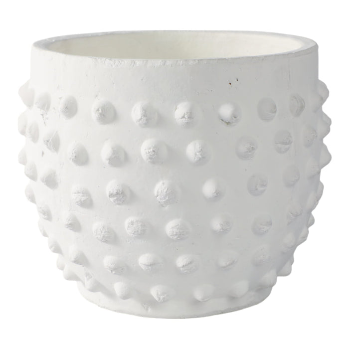 8-bubble-rough-finish-planter-white-1