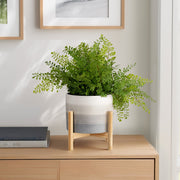 8-ceramic-planter-w-wood-stand-beige-mix-12