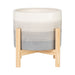 8-ceramic-planter-w-wood-stand-beige-mix-3
