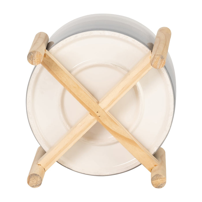 8-ceramic-planter-w-wood-stand-beige-mix-7