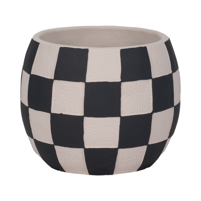 8-checkerboard-rounded-planter-black-white-1