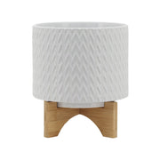 8-chevron-planter-w-stand-white-1