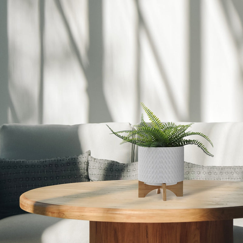 8-chevron-planter-w-stand-white-10