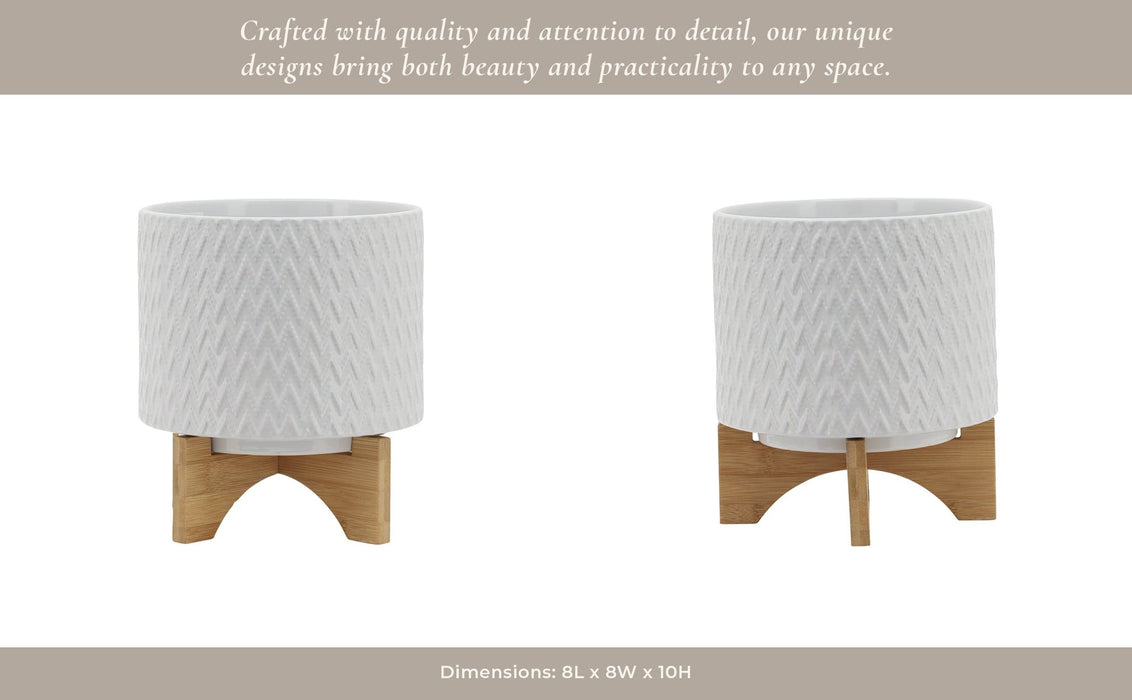 8-chevron-planter-w-stand-white-13