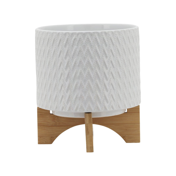 8-chevron-planter-w-stand-white-2