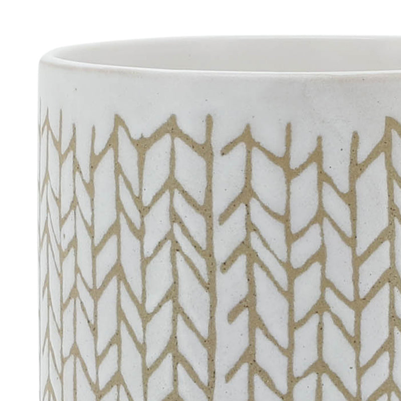 8-chevron-planter-w-wood-stand-beige-6