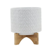 8-diamond-planter-w-stand-white-1