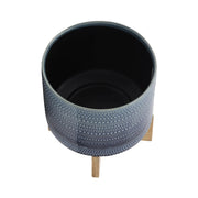 8-dotted-planter-w-wood-stand-blue-4