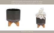 8-dotted-planter-w-wood-stand-green-14