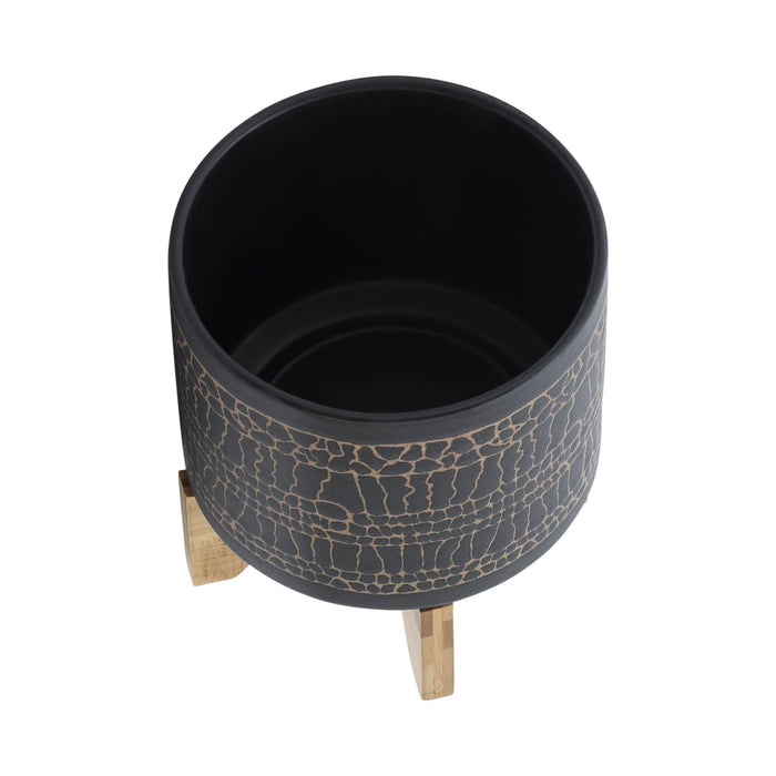 8-glazed-planter-w-stand-black-4