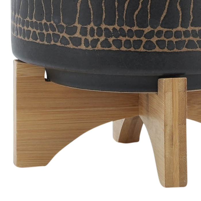 8-glazed-planter-w-stand-black-7