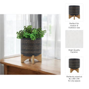 8-glazed-planter-w-stand-black-9