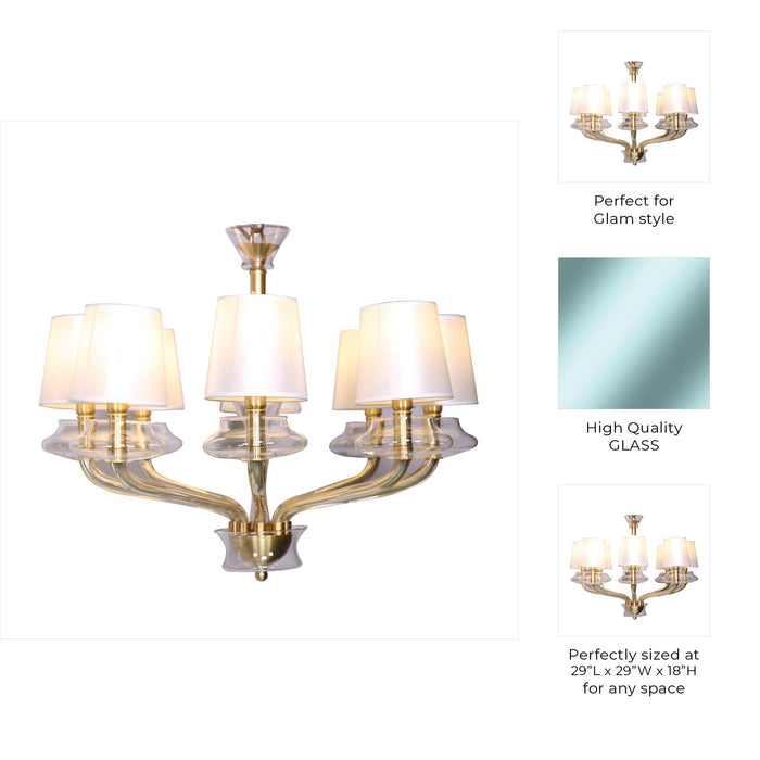 8-lightsglass-chandelieroff-white-shade-2