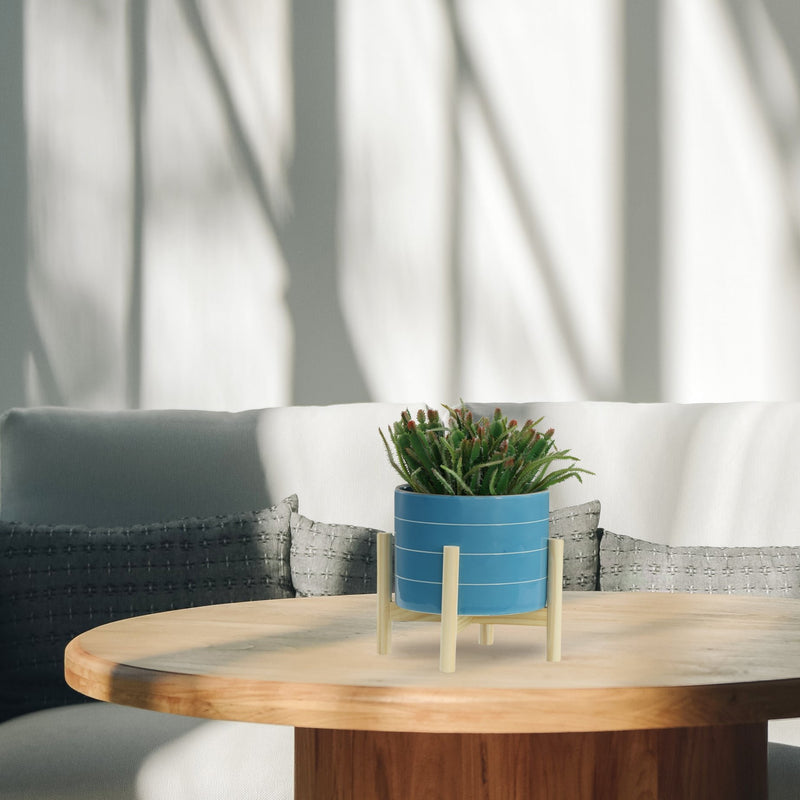 8-striped-planter-w-wood-stand-skyblue-10