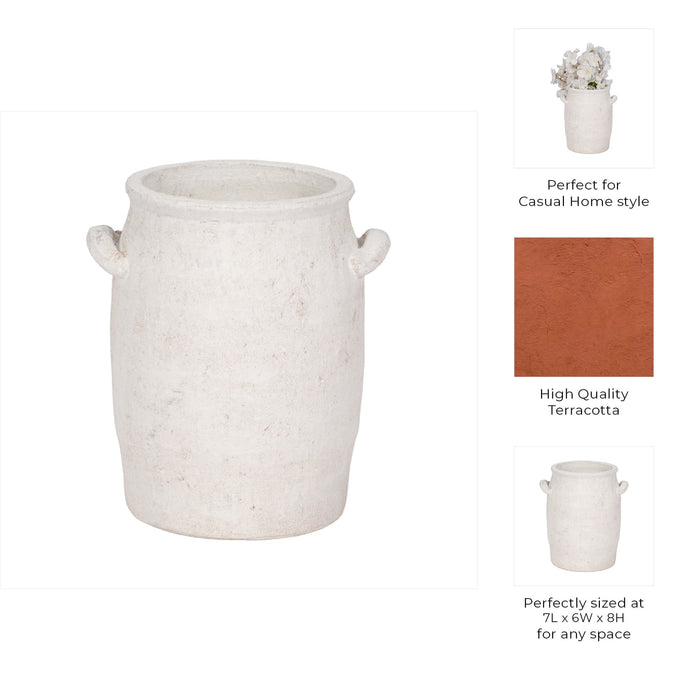 8-traditional-handle-vase-rough-finish-white-10