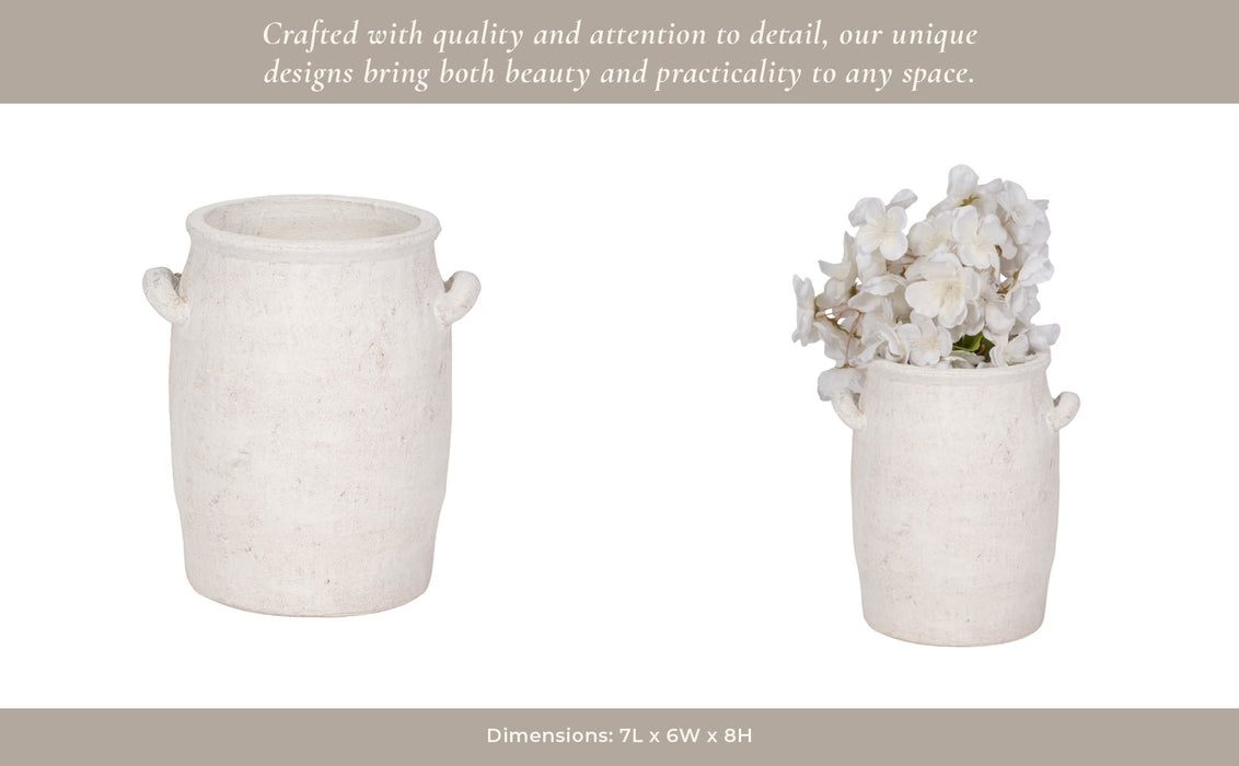 8-traditional-handle-vase-rough-finish-white-13