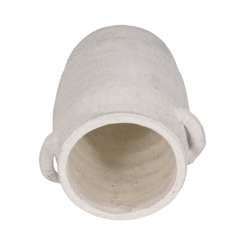 8-traditional-handle-vase-rough-finish-white-6