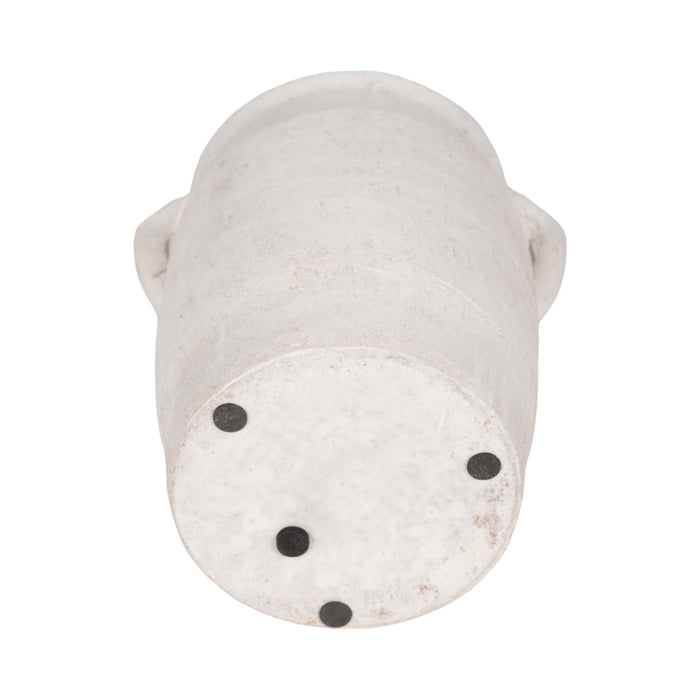 8-traditional-handle-vase-rough-finish-white-7