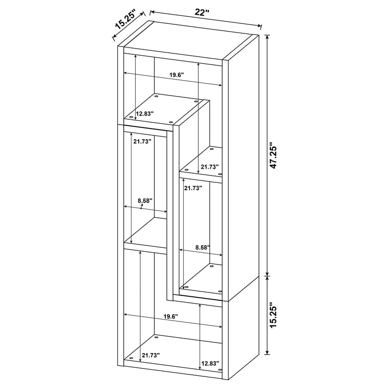 Velma Bookshelf Console - Furniture City (CA)l