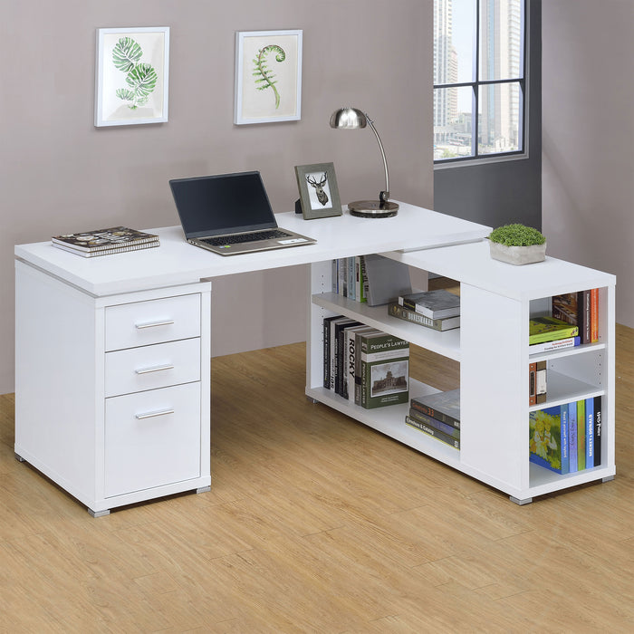 Yvette L-shape Office Desk
