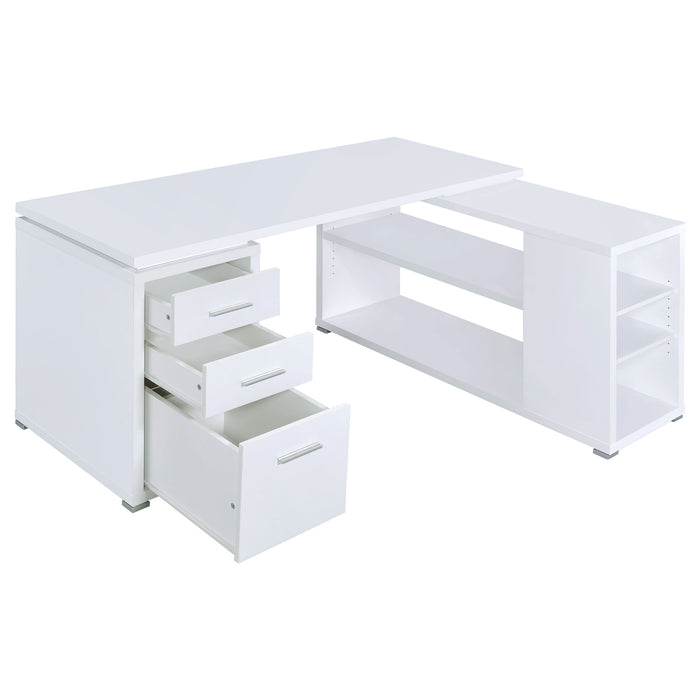 Yvette L-shape Office Desk