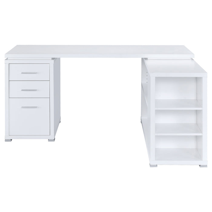 Yvette L-shape Office Desk