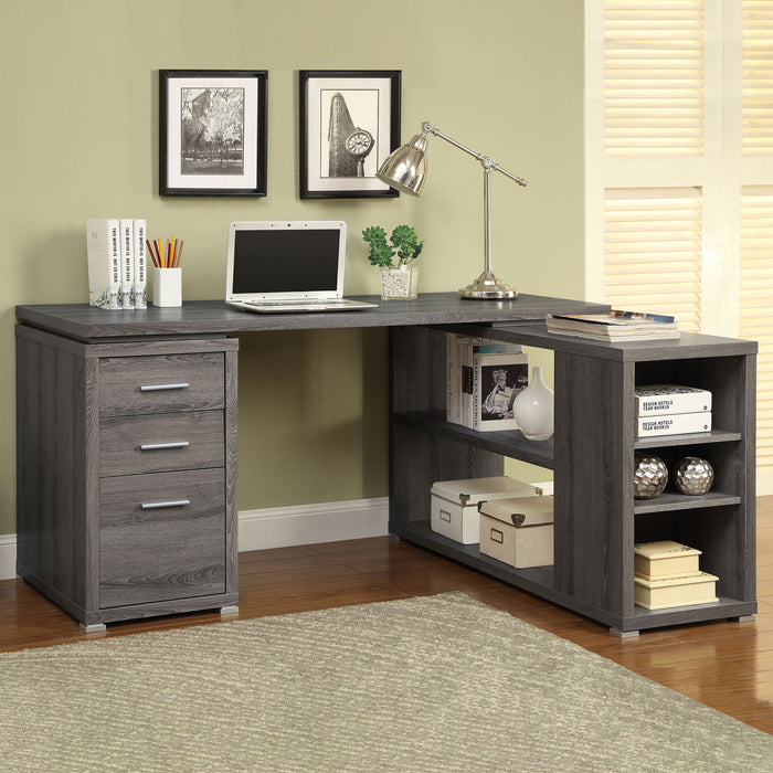 Yvette L-shape Office Desk