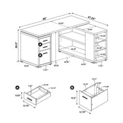 Yvette Computer Desk - Furniture City (CA)l