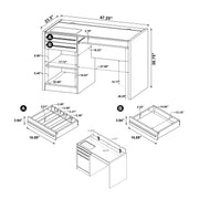 Halston Computer Desk - Furniture City (CA)l