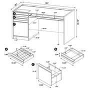 Halston Computer Desk - Furniture City (CA)l
