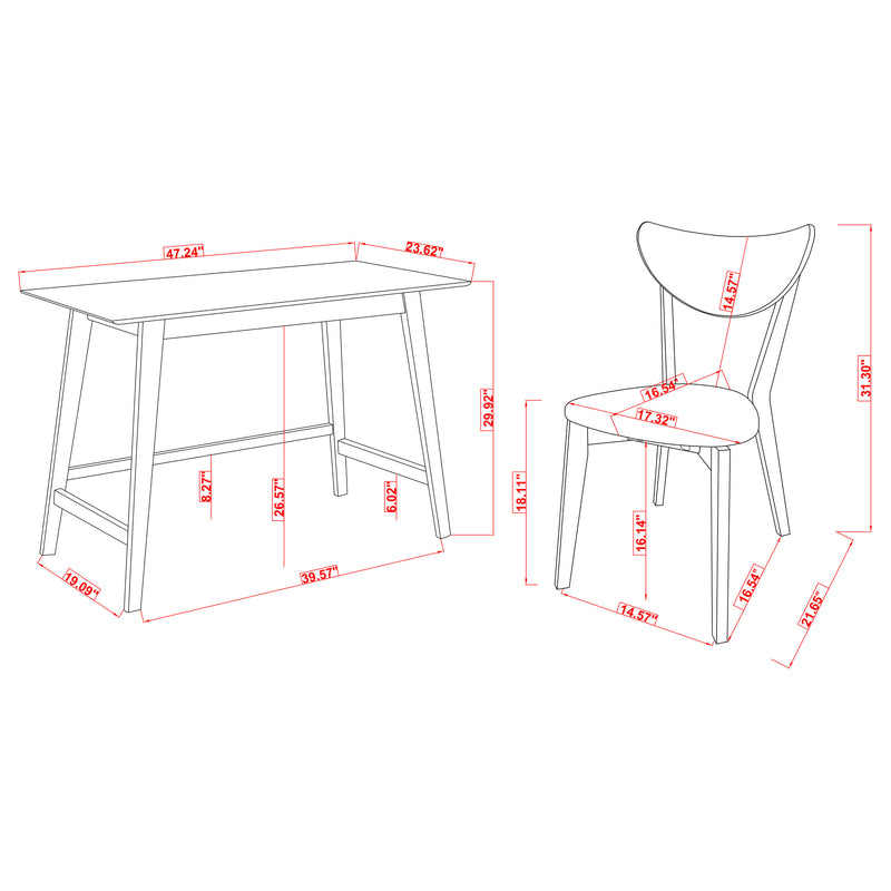 Karri Desk Set - Furniture City (CA)l