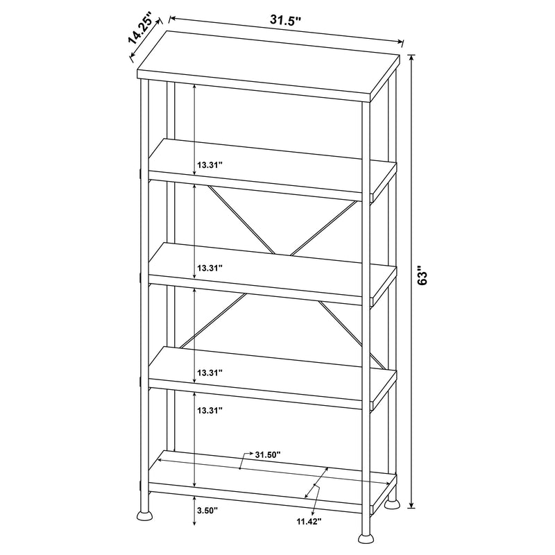 Analiese Bookshelf - Furniture City (CA)l