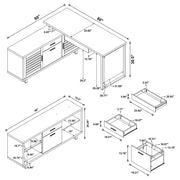 Maddox Computer Desk - Furniture City (CA)l