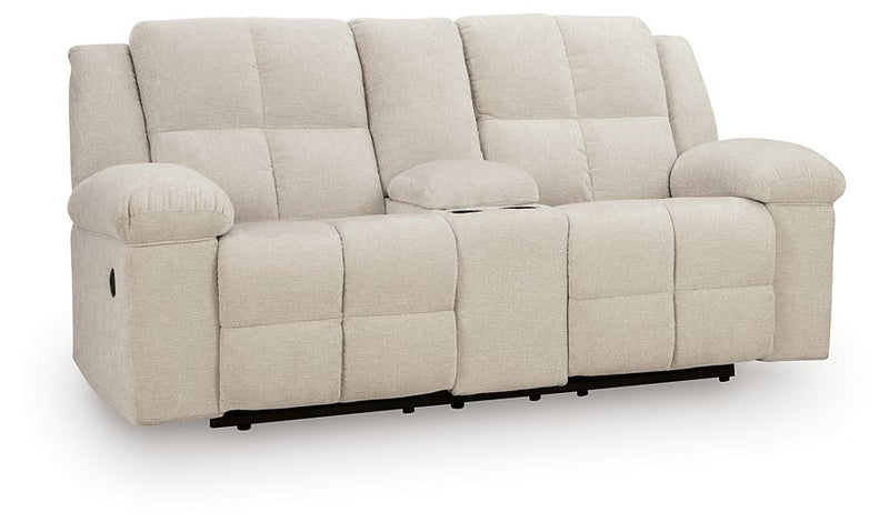 Orlen Reclining Loveseat with Console - Furniture City (CA)l