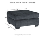 Altari Oversized Accent Ottoman - Furniture City (CA)l