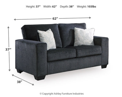 Altari Loveseat - Furniture City (CA)l