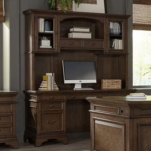 Hartshill Credenza Desk with Hutch - Furniture City (CA)l