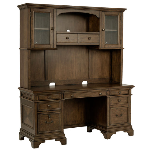 Hartshill Credenza Desk with Hutch - Furniture City (CA)l