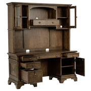 Hartshill Credenza Desk with Hutch - Furniture City (CA)l