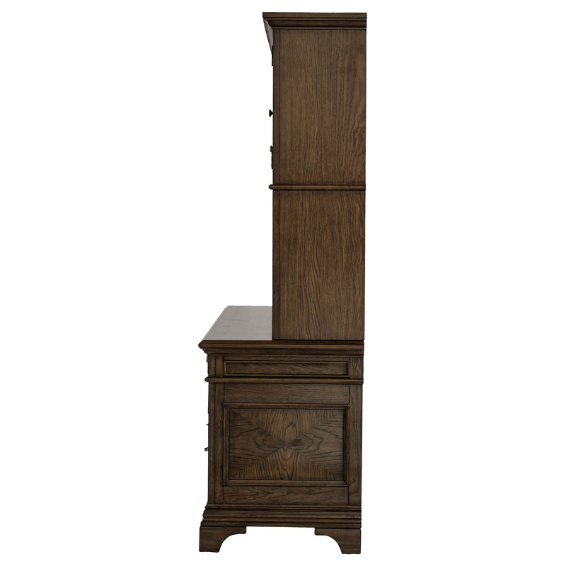 Hartshill Credenza Desk with Hutch - Furniture City (CA)l
