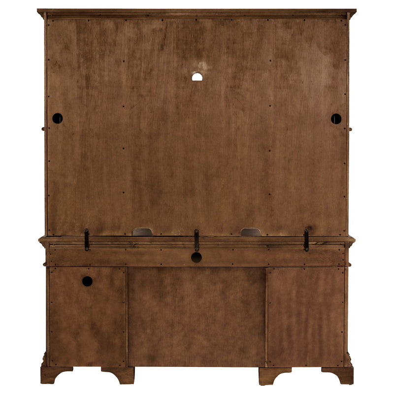 Hartshill Credenza Desk with Hutch - Furniture City (CA)l
