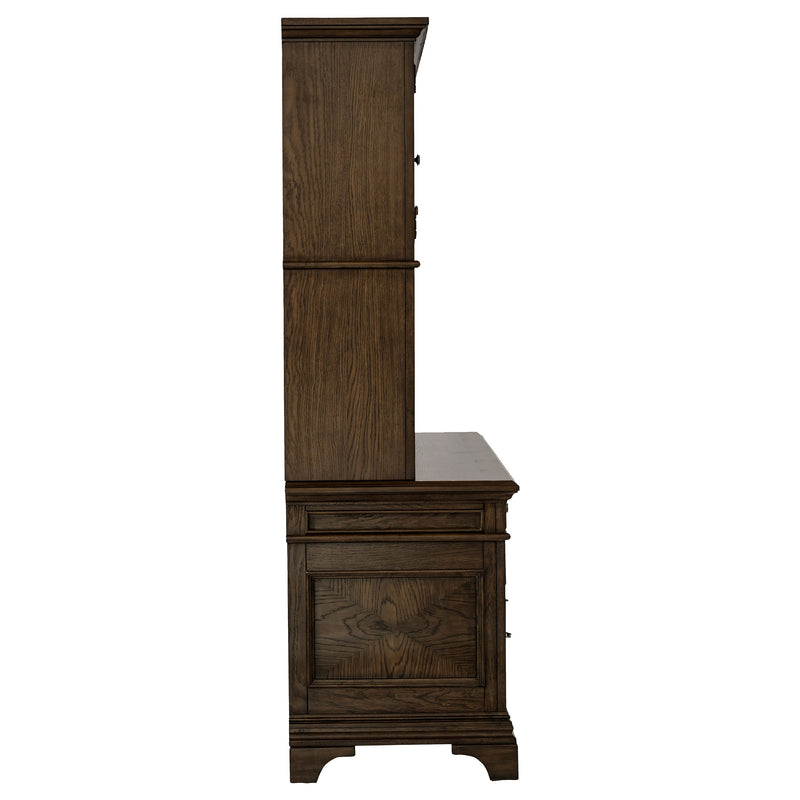 Hartshill Credenza Desk with Hutch - Furniture City (CA)l