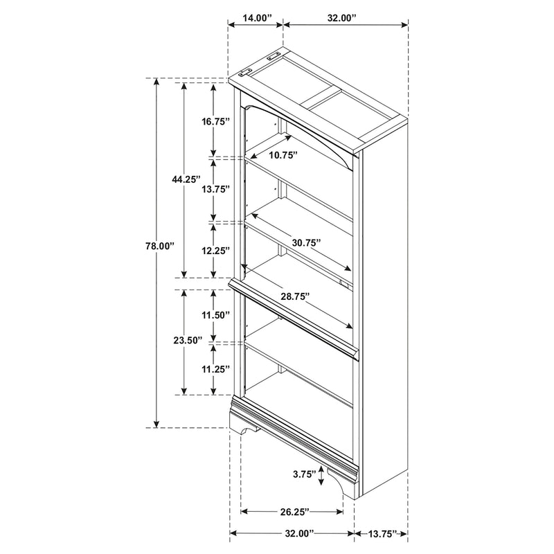 Hartshill Bookcase - Furniture City (CA)l