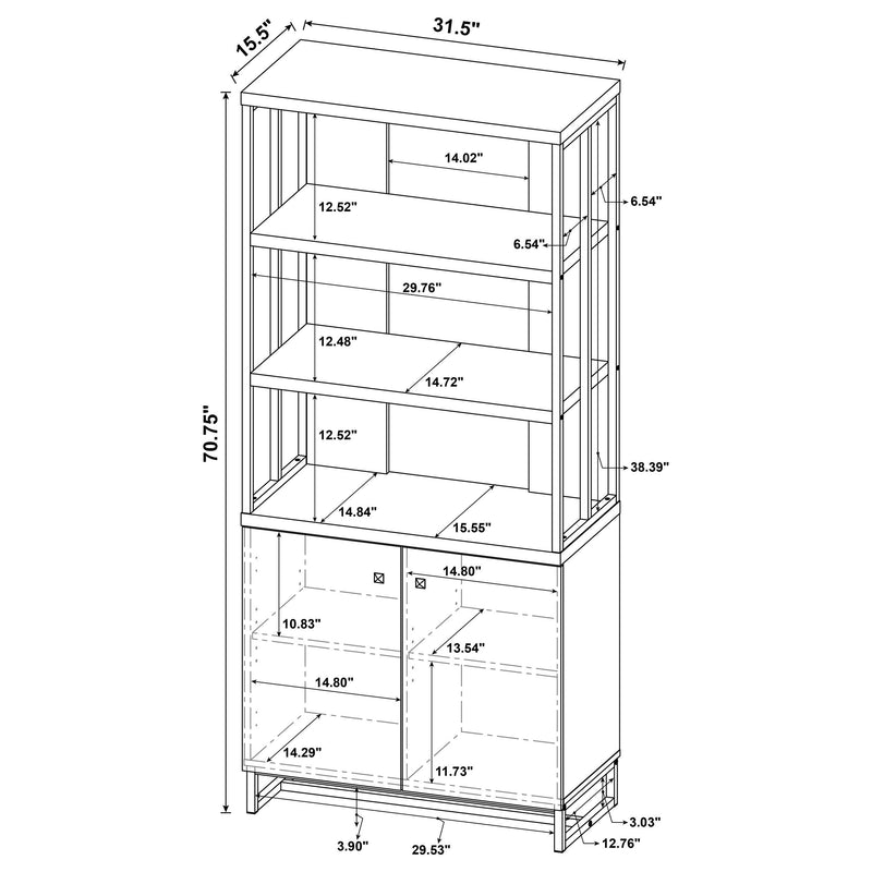 Millbrook Bookshelf - Furniture City (CA)l