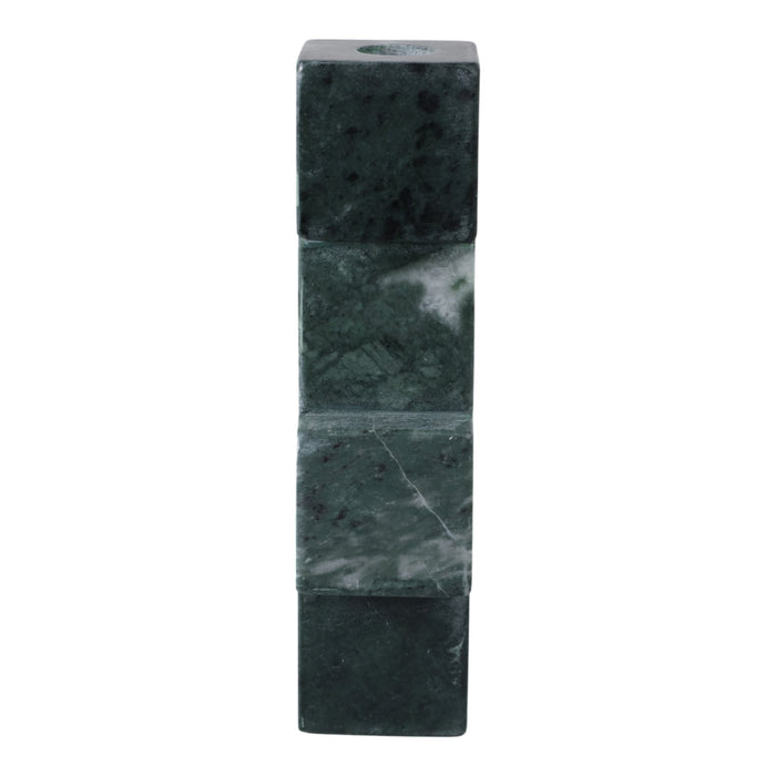8x3-stacked-cube-marble-taper-holder-green-3