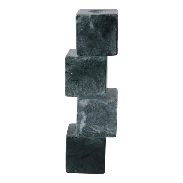 8x3-stacked-cube-marble-taper-holder-green-4