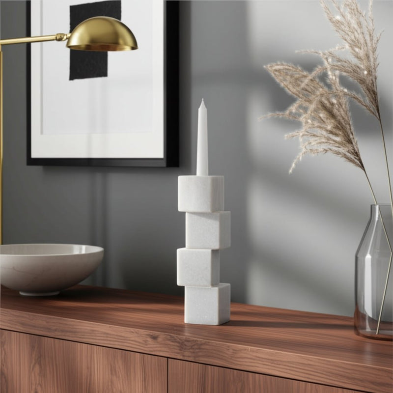8x3-stacked-cube-marble-taper-holder-white-12